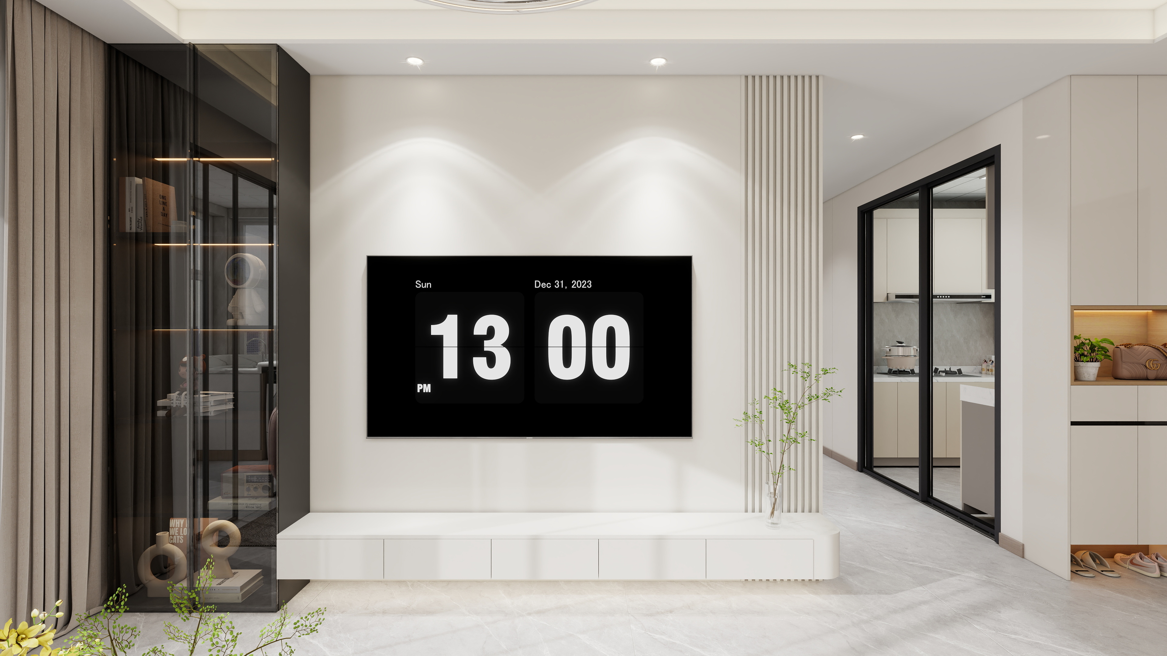 艺雅丽-93平现代简约 -装修设计方案