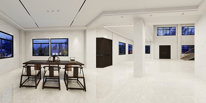 效果图设计ABC-YH-山兜自建房-大家好-装修设计方案