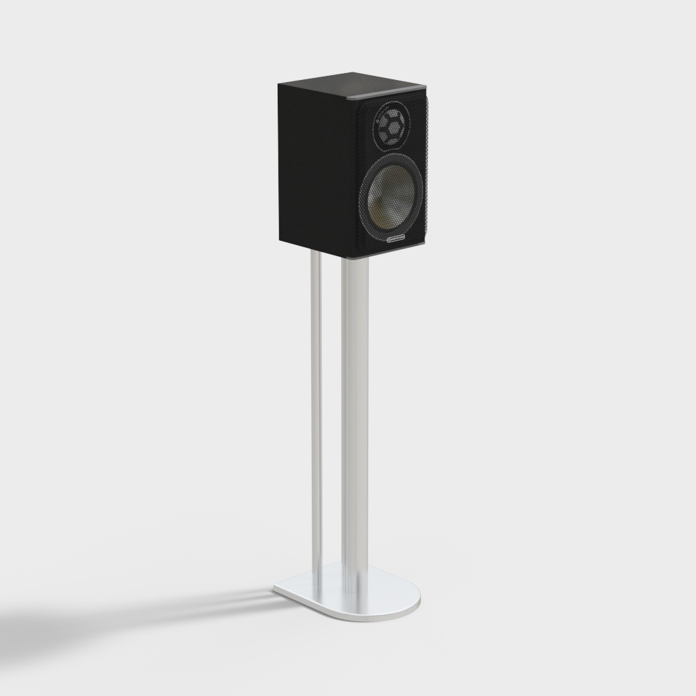 立式音响3D模型