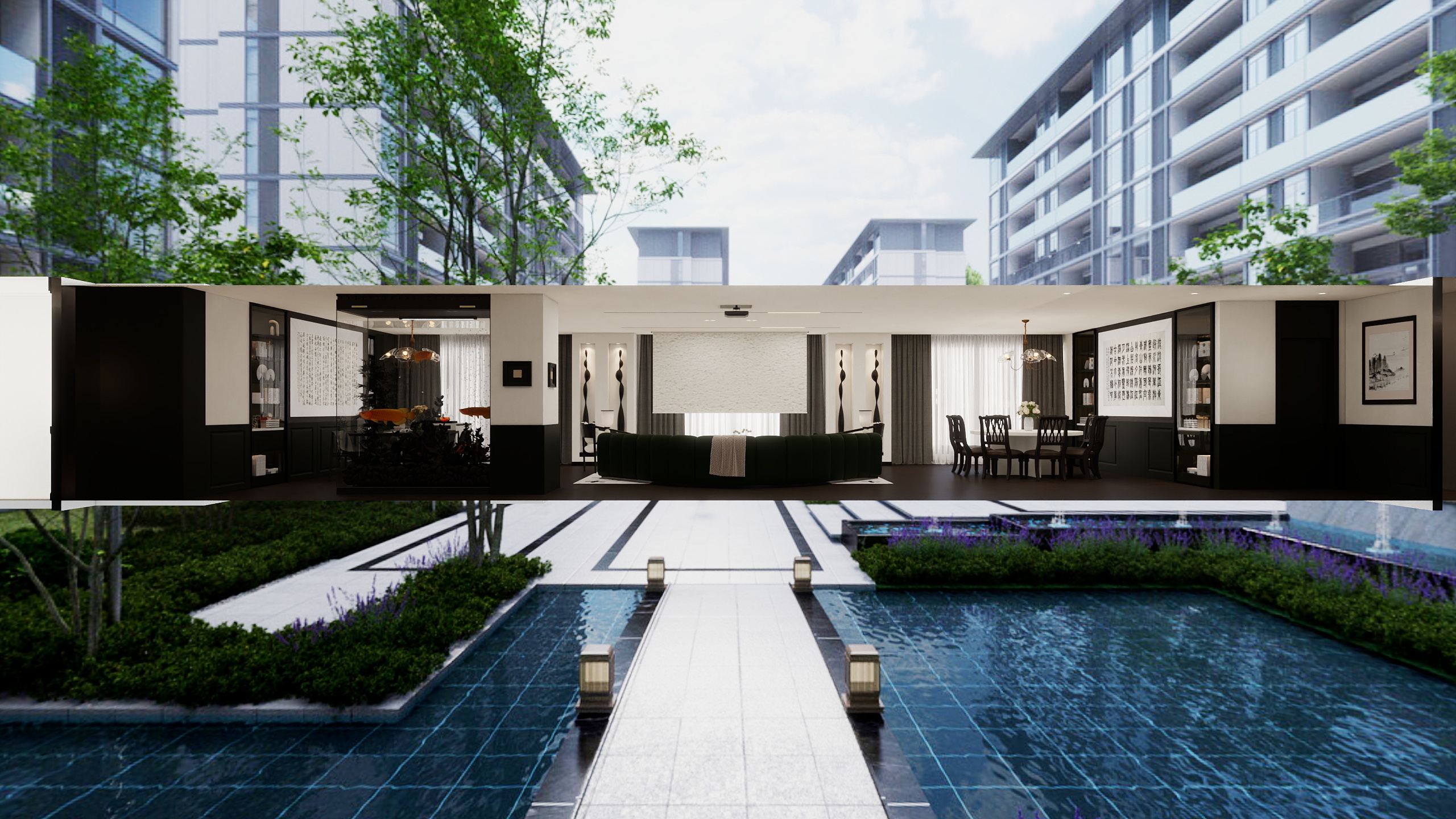 方舟启动-银泰美式-装修设计方案