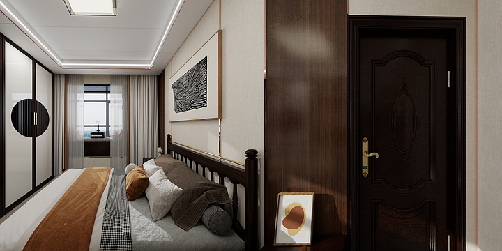 尚品居设计-戴-梧桐苑7栋1单元3楼4号-装修设计方案