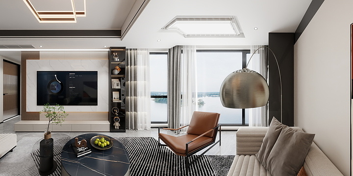 IUH--阳光云城105现代-装修设计方案