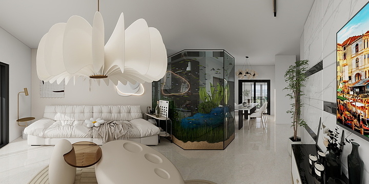 曹帅虎-绿地新都会123㎡4室-装修设计方案