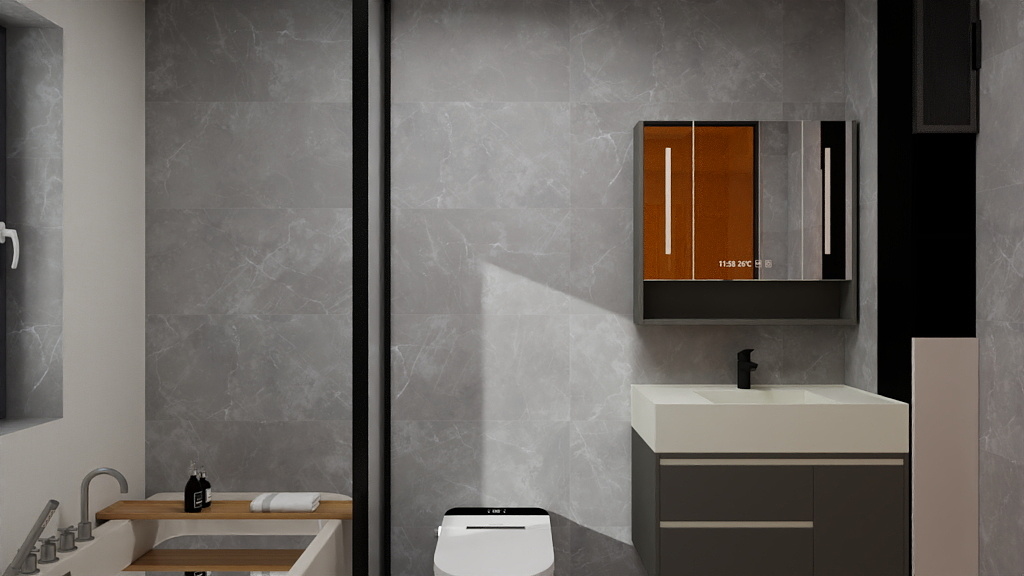 月舍高端设计工作室-极简三居-装修设计方案