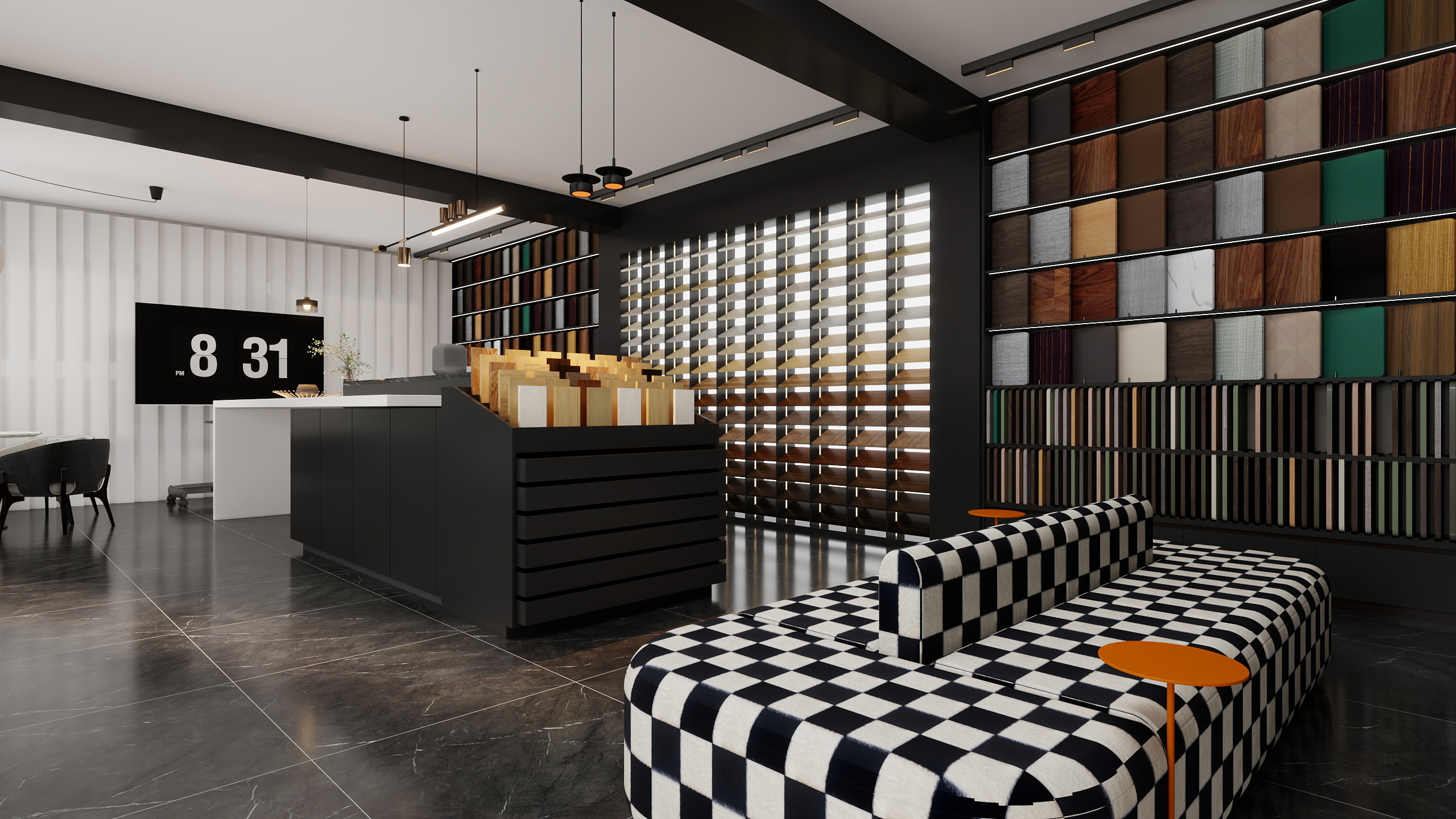 設計123-板材展厅-装修设计方案