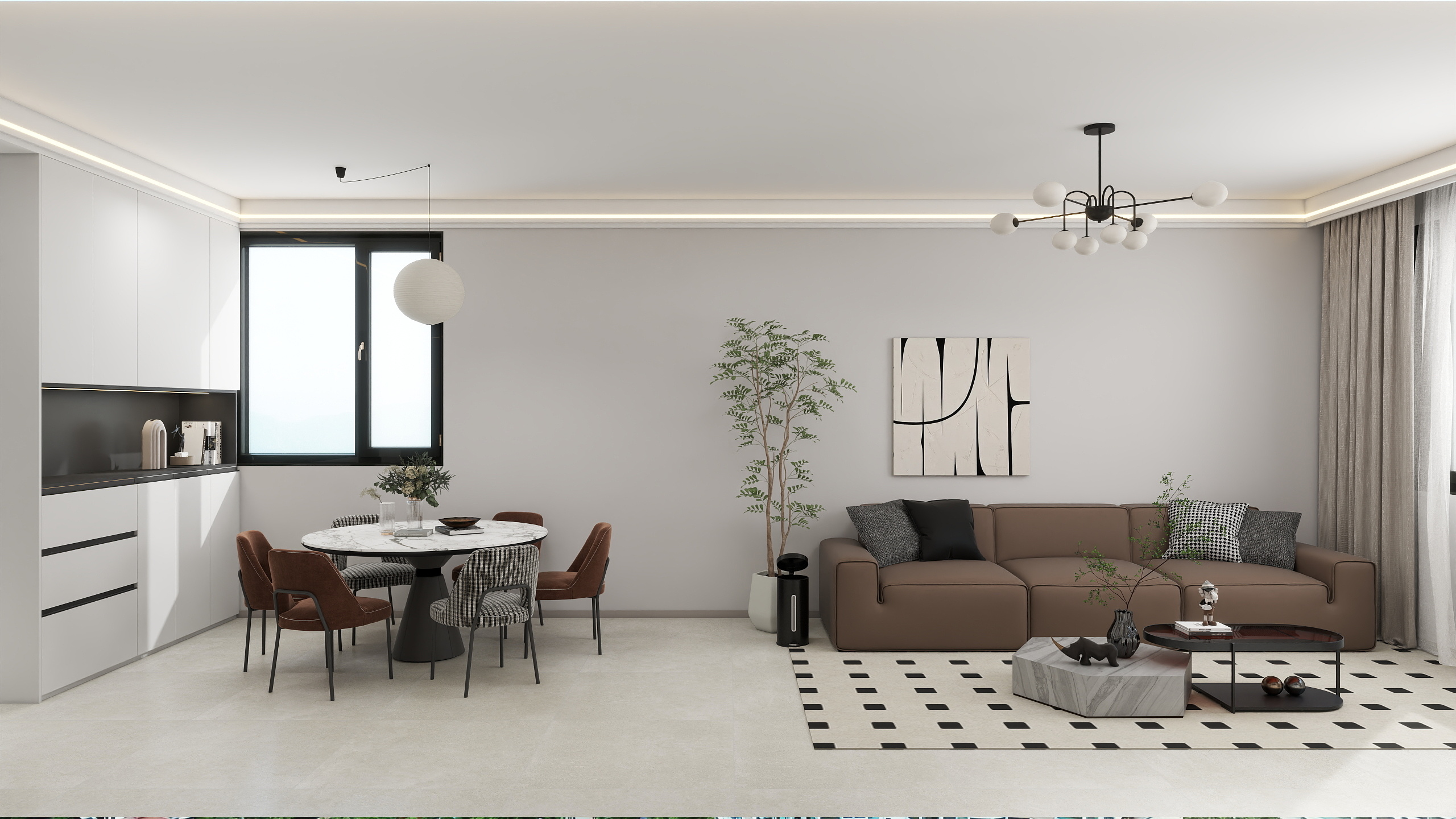 LW室内设计-瀚城景苑A3-装修设计方案