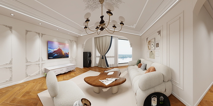 涵宇设计工作室-嘉信央著-装修设计方案