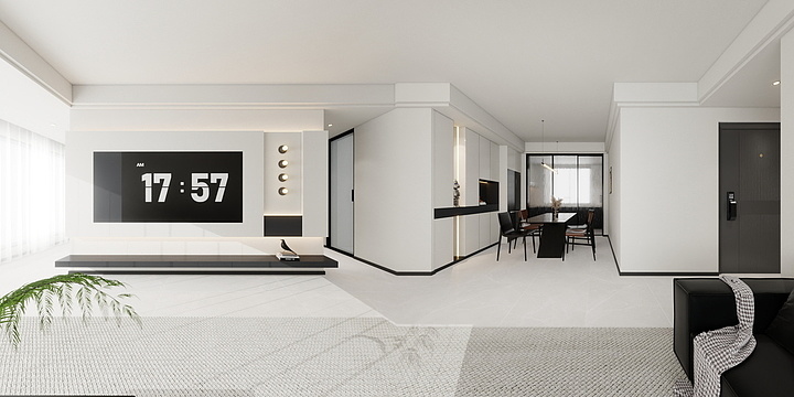 小梅同学M-城南世家4楼-装修设计方案