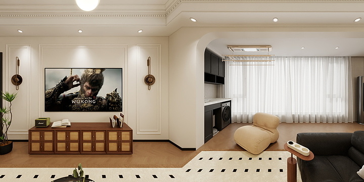 QImingyang-西岸公园23-2-301-装修设计方案