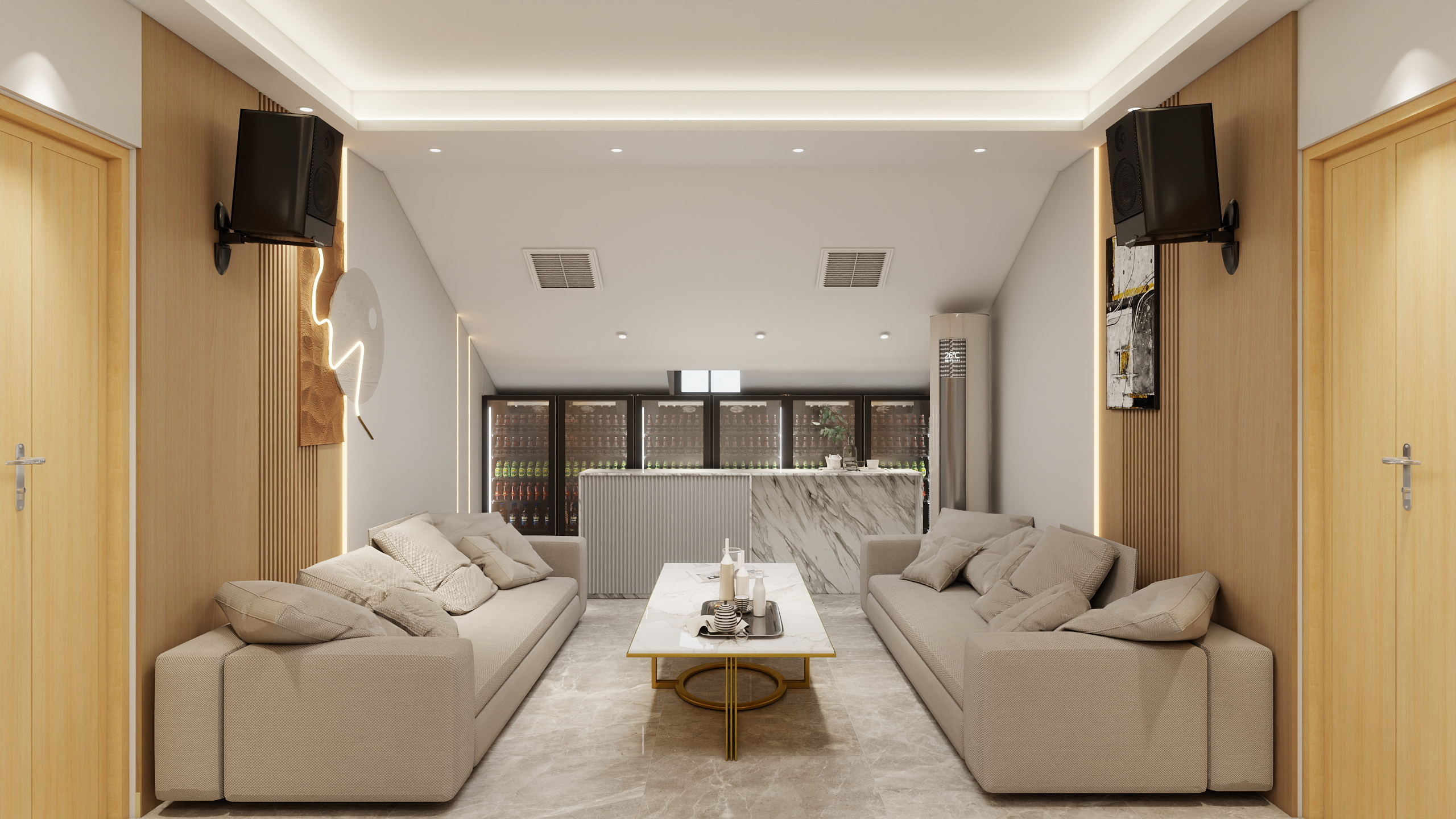 陈皮糖~-家庭ktv--装修设计方案