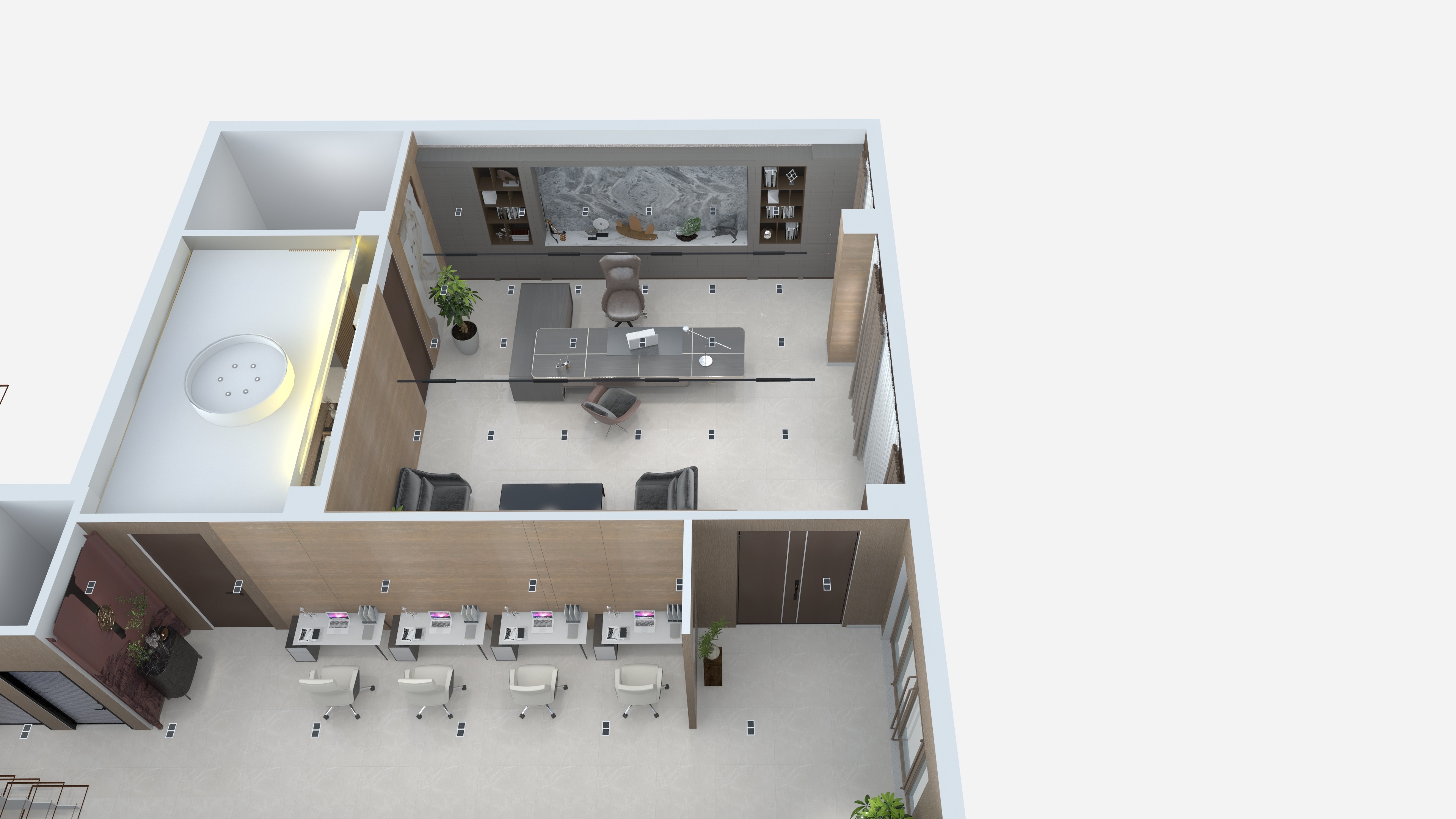 A墨轩装饰-办公室-装修设计方案