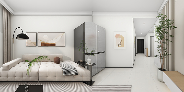 婉安-三木设计5-209-旺宅装饰晨欣苑1-1-1803-装修设计方案