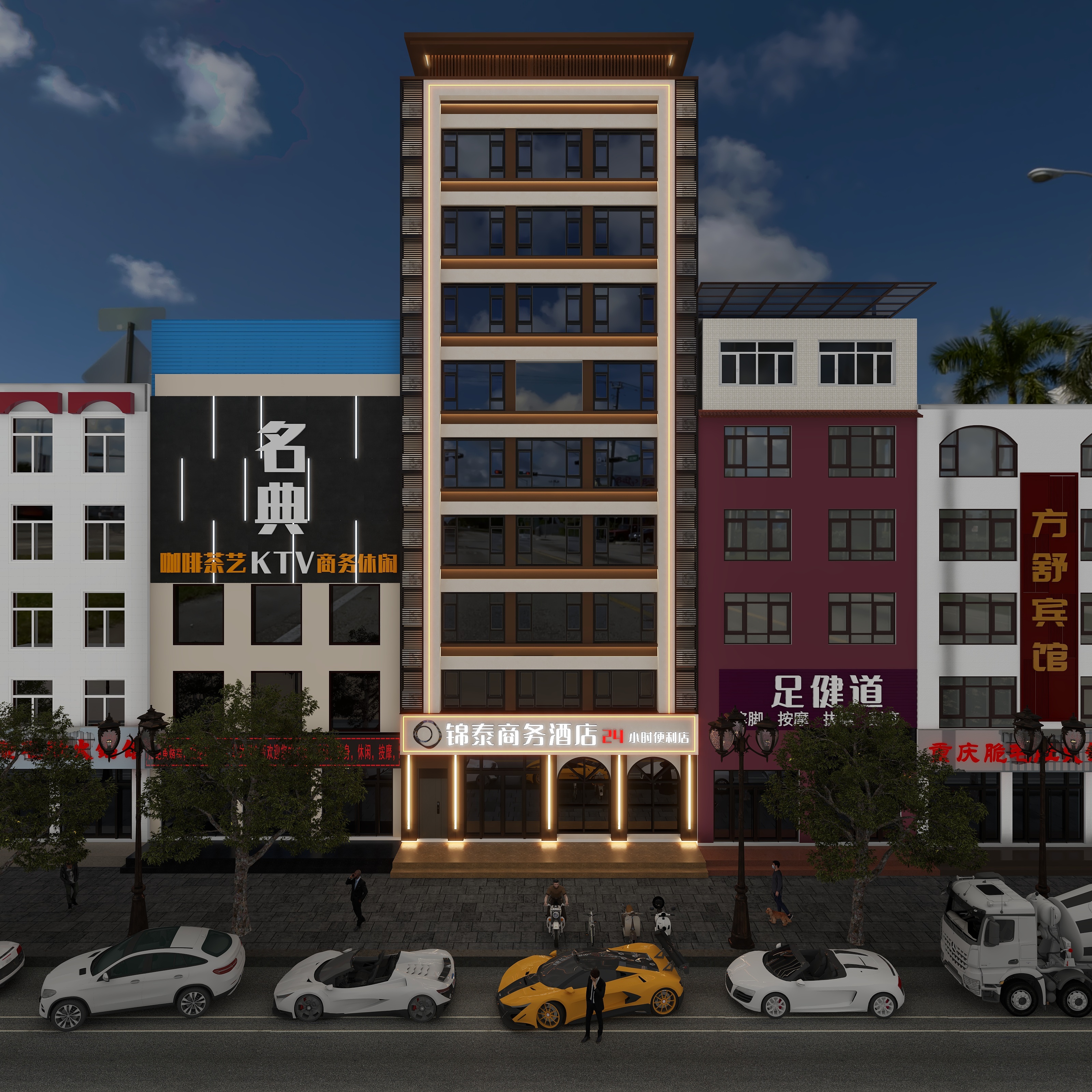 设计师邓杰-锦泰酒店-装修设计方案