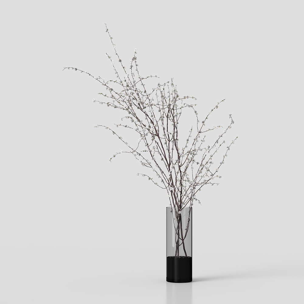 花束摆件3D模型