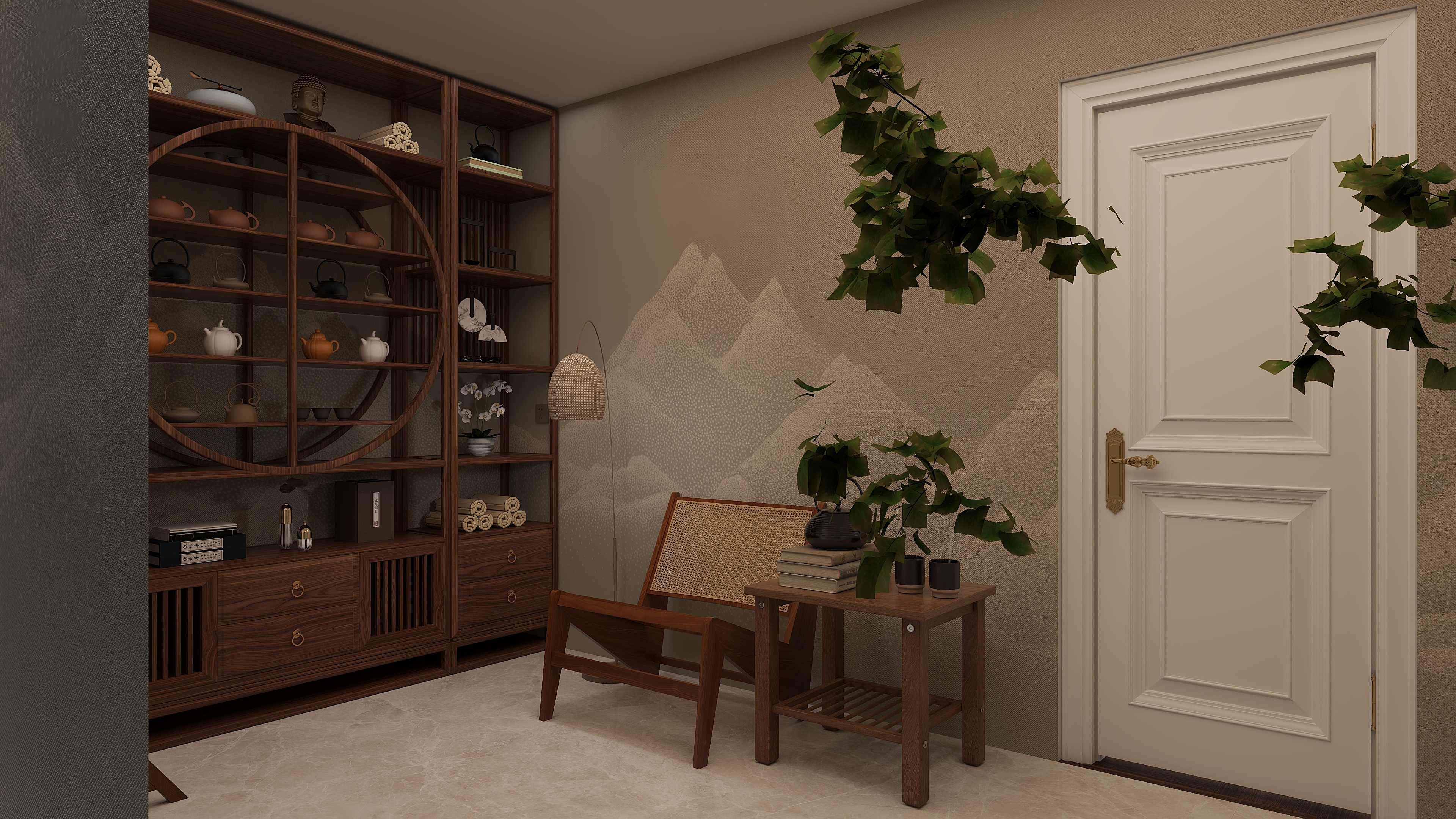 2111402128朱玉丽-114㎡1室装修效果图