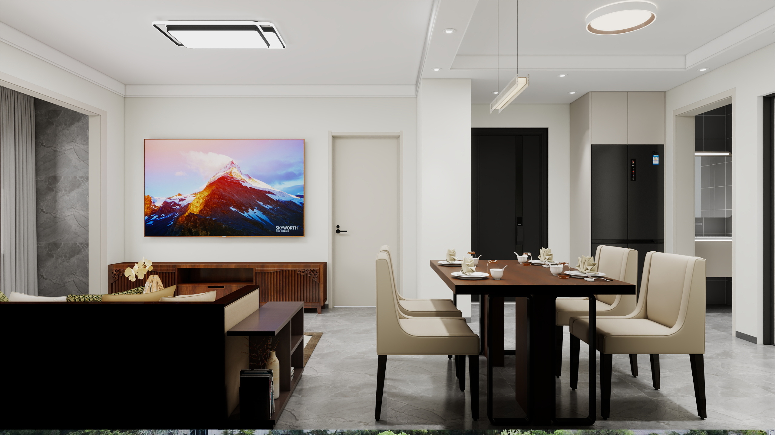 Calder-樱花园3居冯先生-装修设计方案