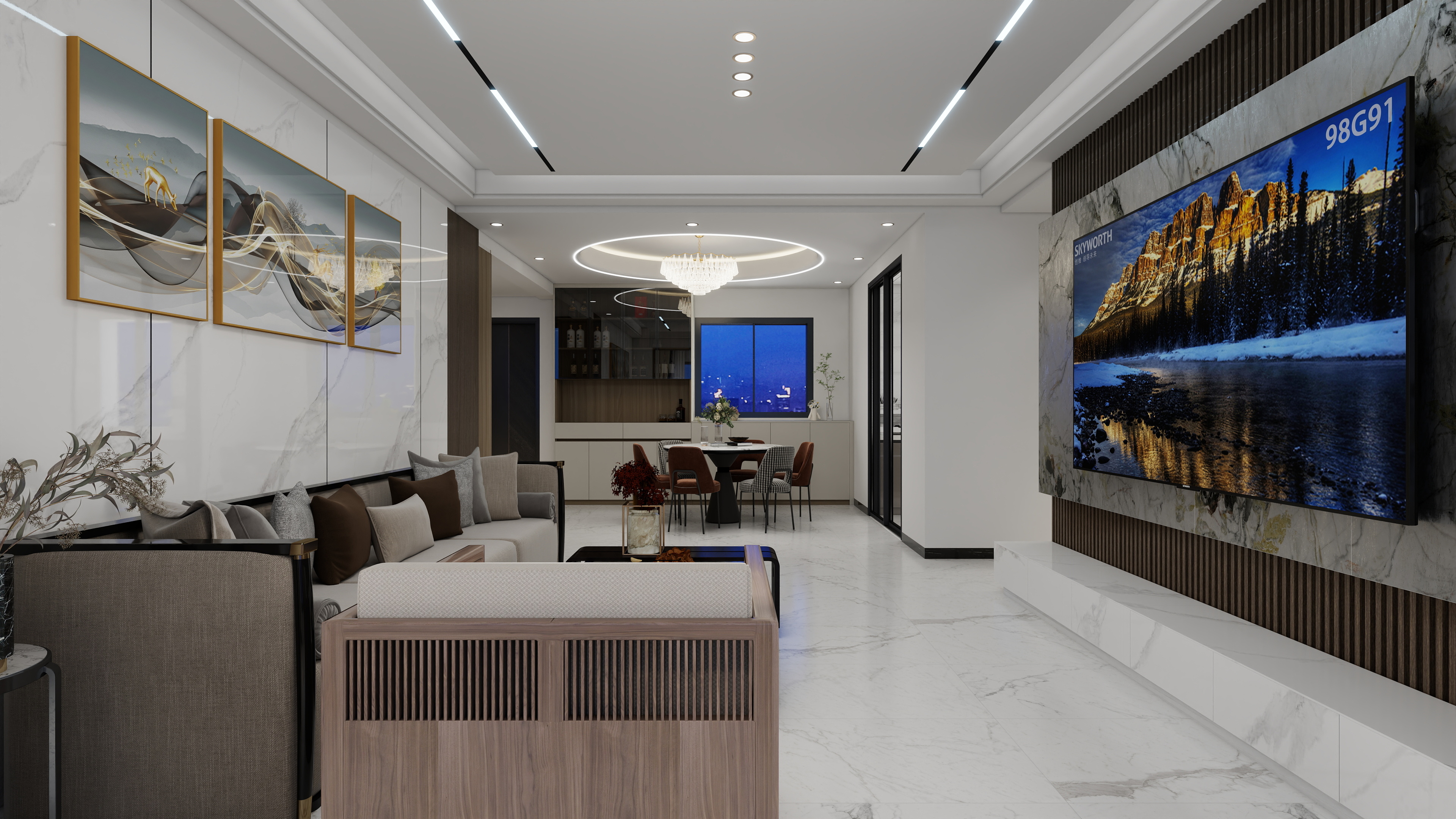 董董装饰设计-皇庭名郡-装修设计方案