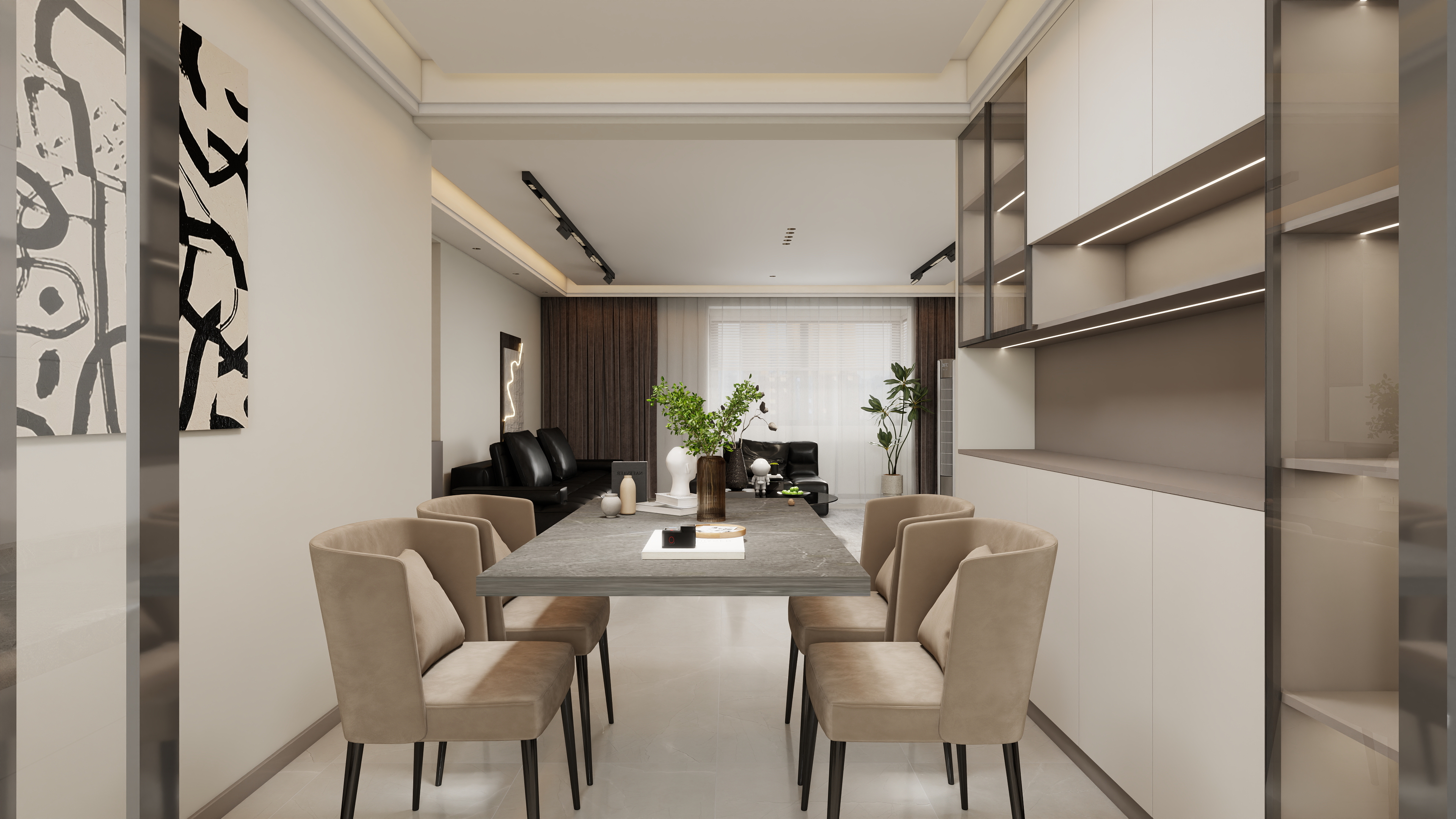 艾尼外尔-公务员小区  17-1-204-装修设计方案