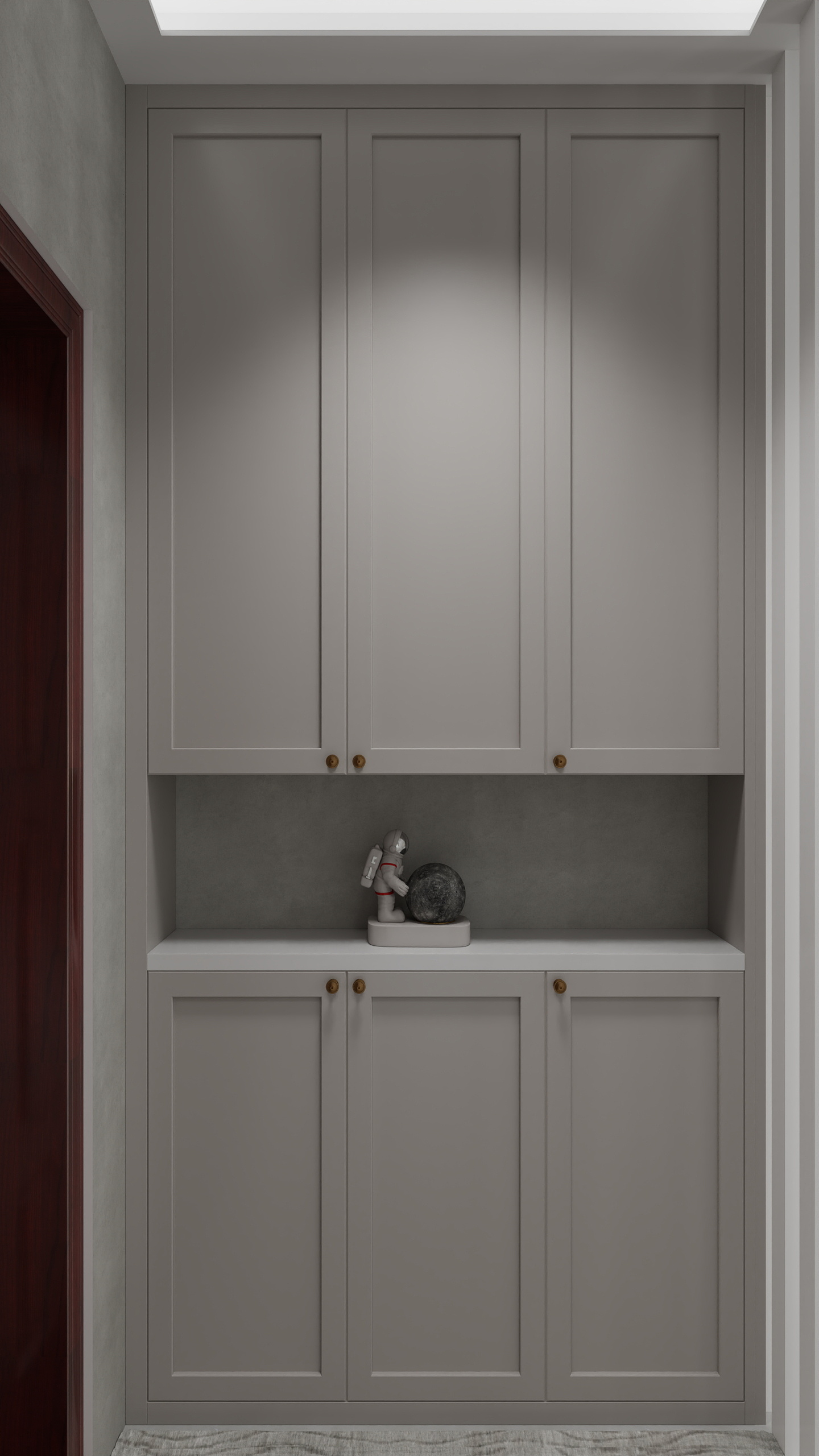 牧野时光-泉湖新城137㎡（4室改3室大横厅）装修效果图