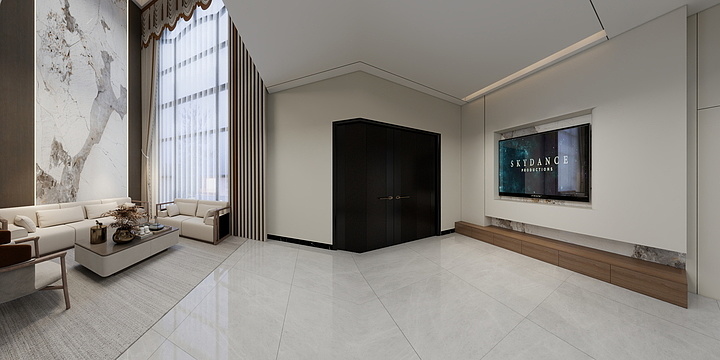 绿森林国际艺术壁材馆-渠慕-装修设计方案