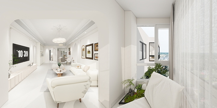 JC.Design-霖峰壹号李先生轻法式风格-装修设计方案