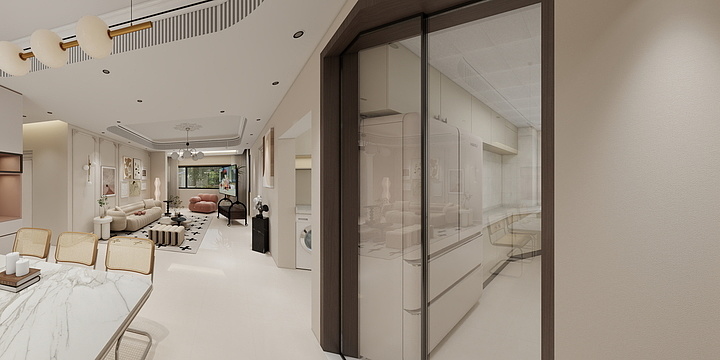 坤坤你太美-迎驾龙庭40栋1001A-装修设计方案