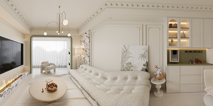 设计师~小马-法式奶油-装修设计方案