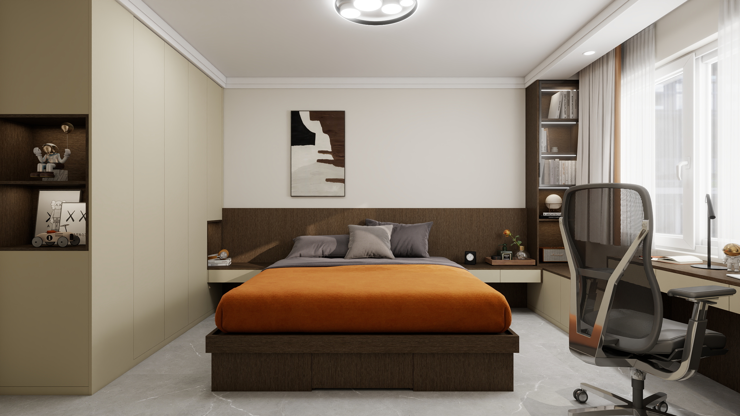 坷诺木业整木家居定制-银河湾家园-装修设计方案