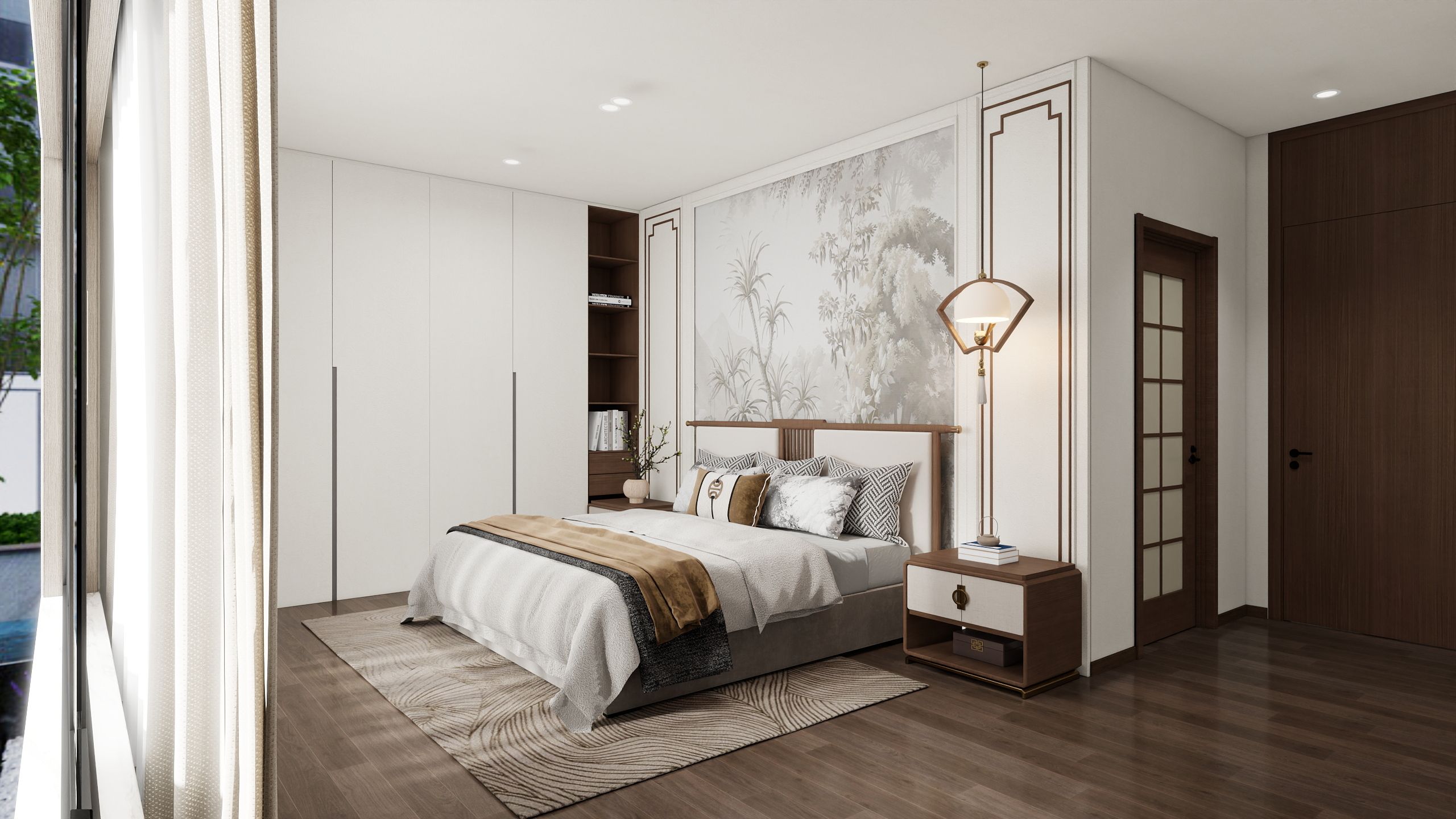 方舟启动-银泰新中式-装修设计方案