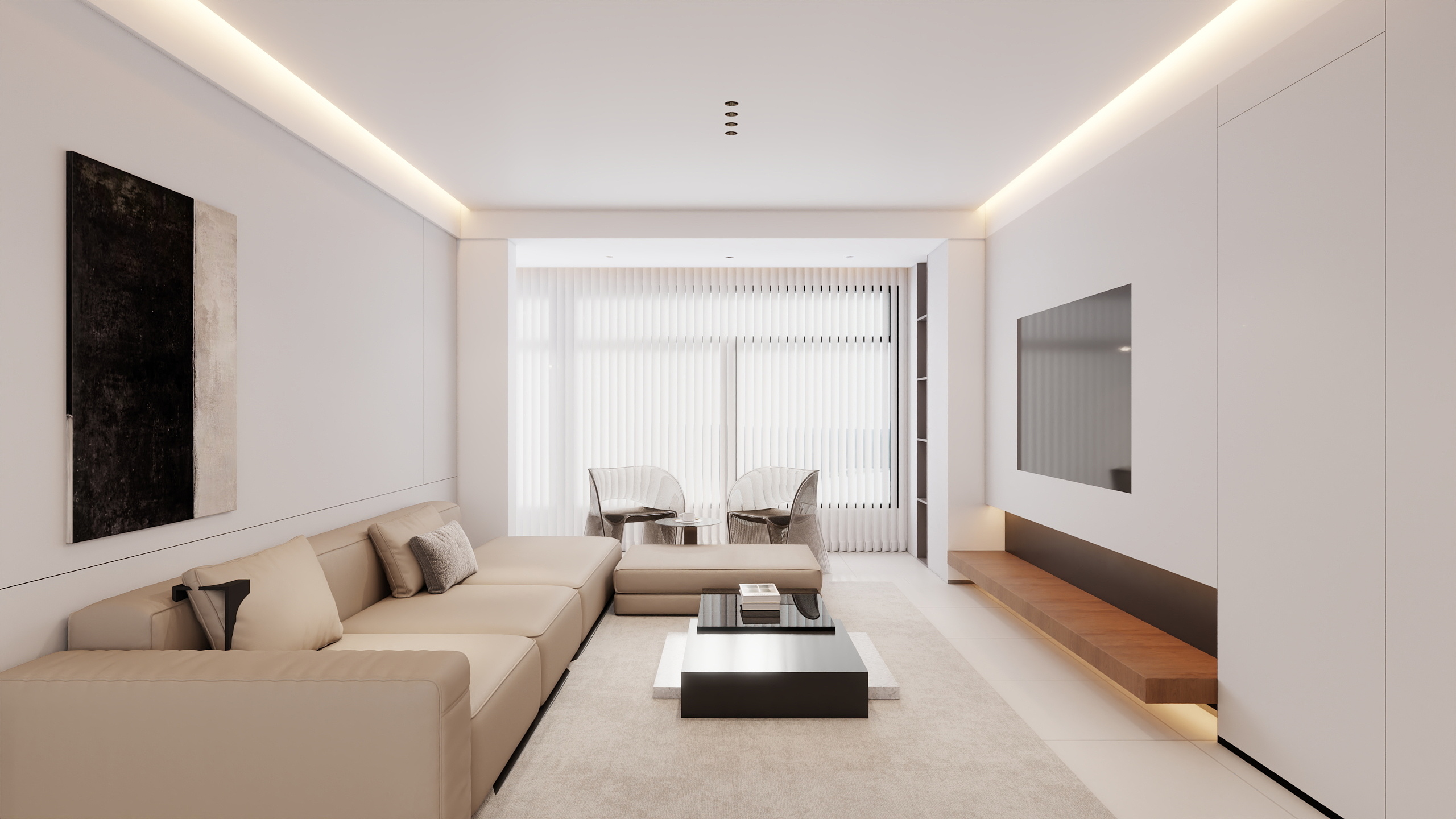 杨丽娜1831097-2400-月晟天玺胤-150平米现代极简风格-装修设计方案