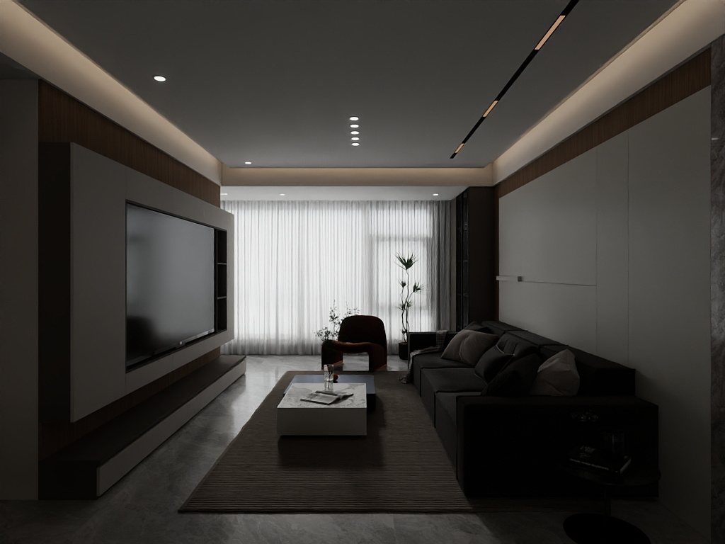 设计师小烨子-湖山春晓116平米-装修设计方案