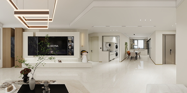 内蒙古包头鼎配-康把什119平-装修设计方案