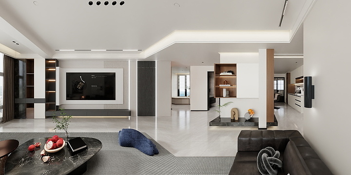 DAVIDPONG-幸福未来花园效果-装修设计方案