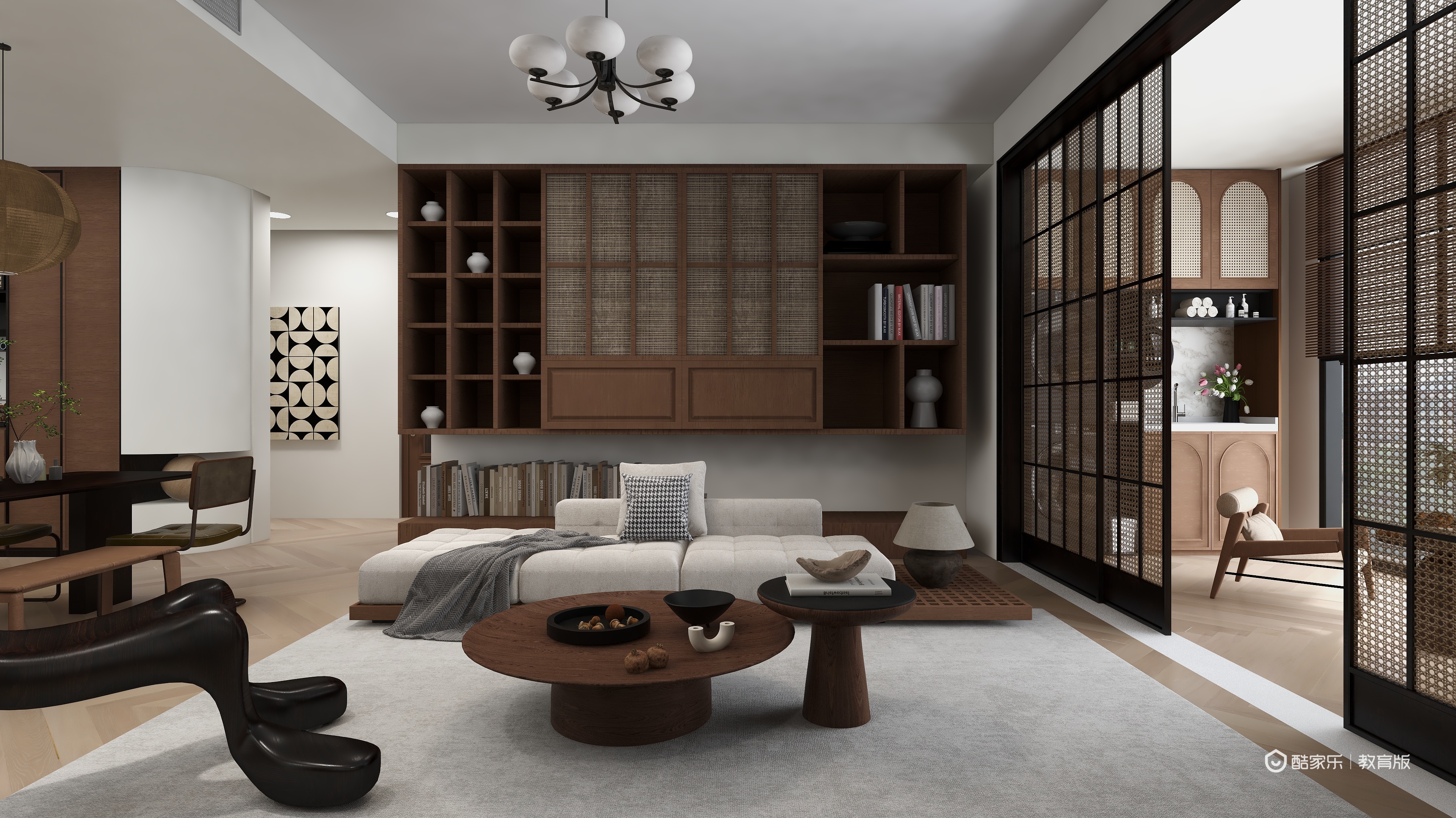 叶思琦-217㎡2室装修效果图