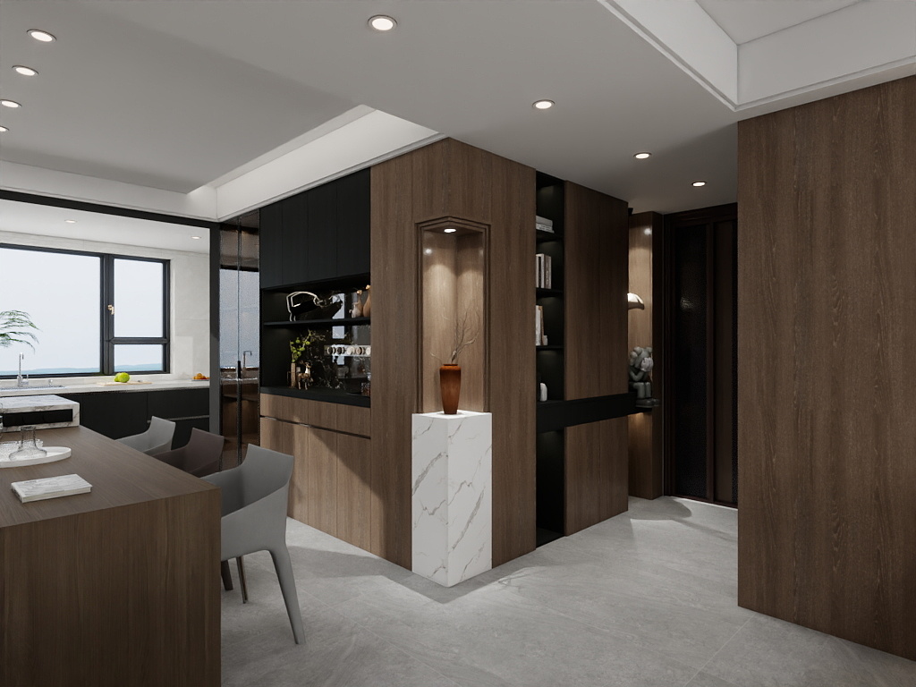 潍坊芝华LHPi-桂语江南17-1-502-副本-副本-副本-装修设计方案