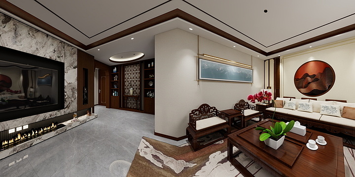 沈陈-中式-副本-装修设计方案