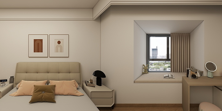 何建芝-金地都会风华116-装修设计方案