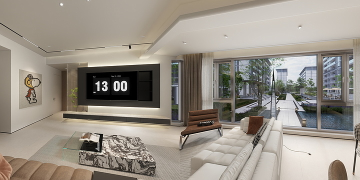 金虎家居|空间设计-城林西岸6-1402-装修设计方案