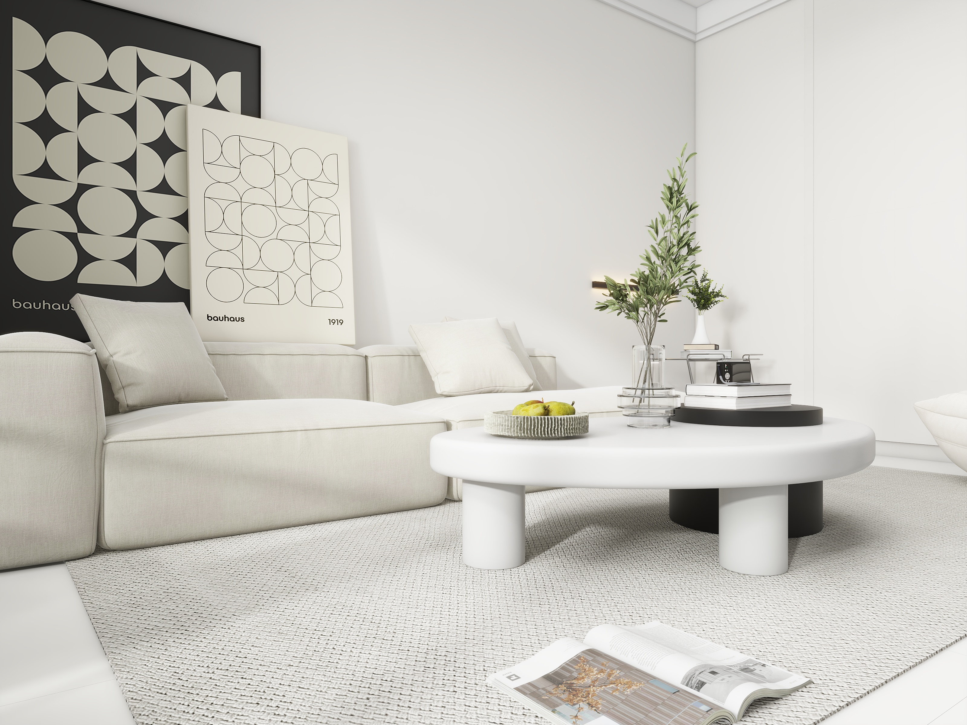 徐铭锴丶-《白》--极简白-装修设计方案