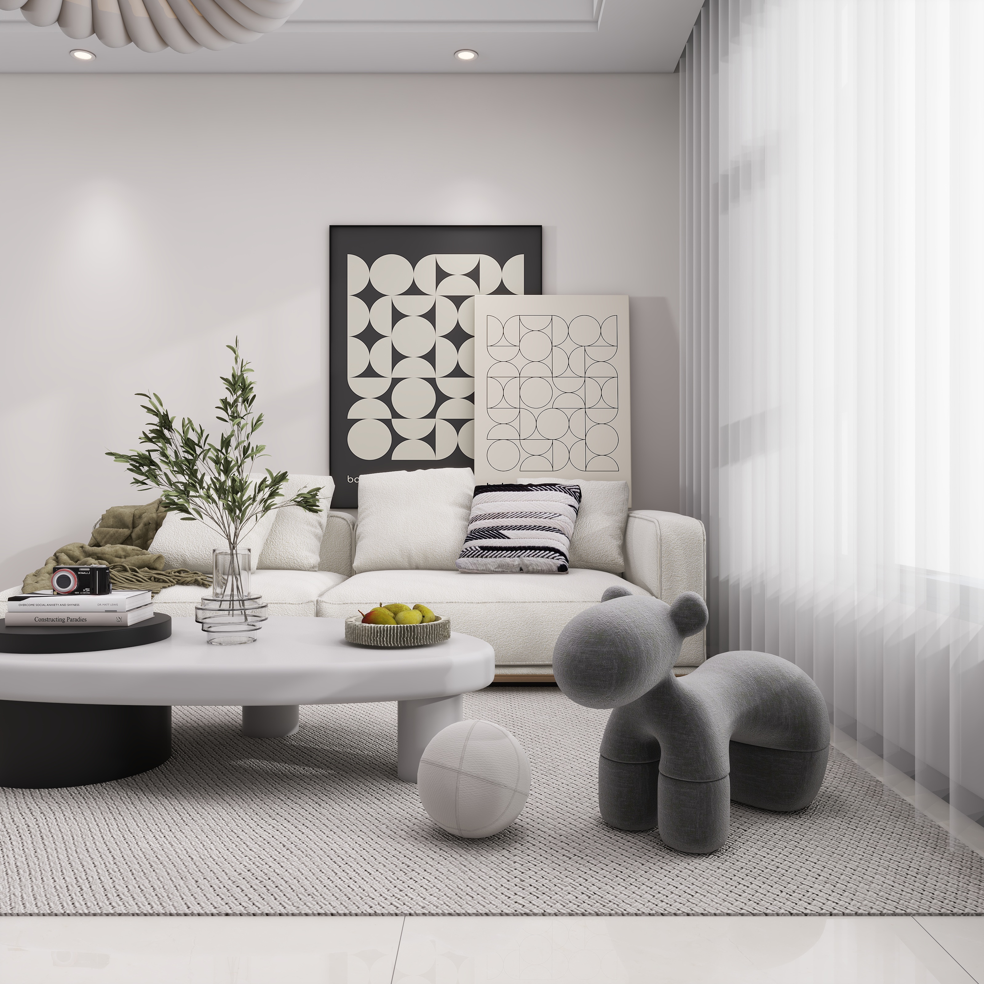 徐铭锴丶-《㿟》--极简白-装修设计方案