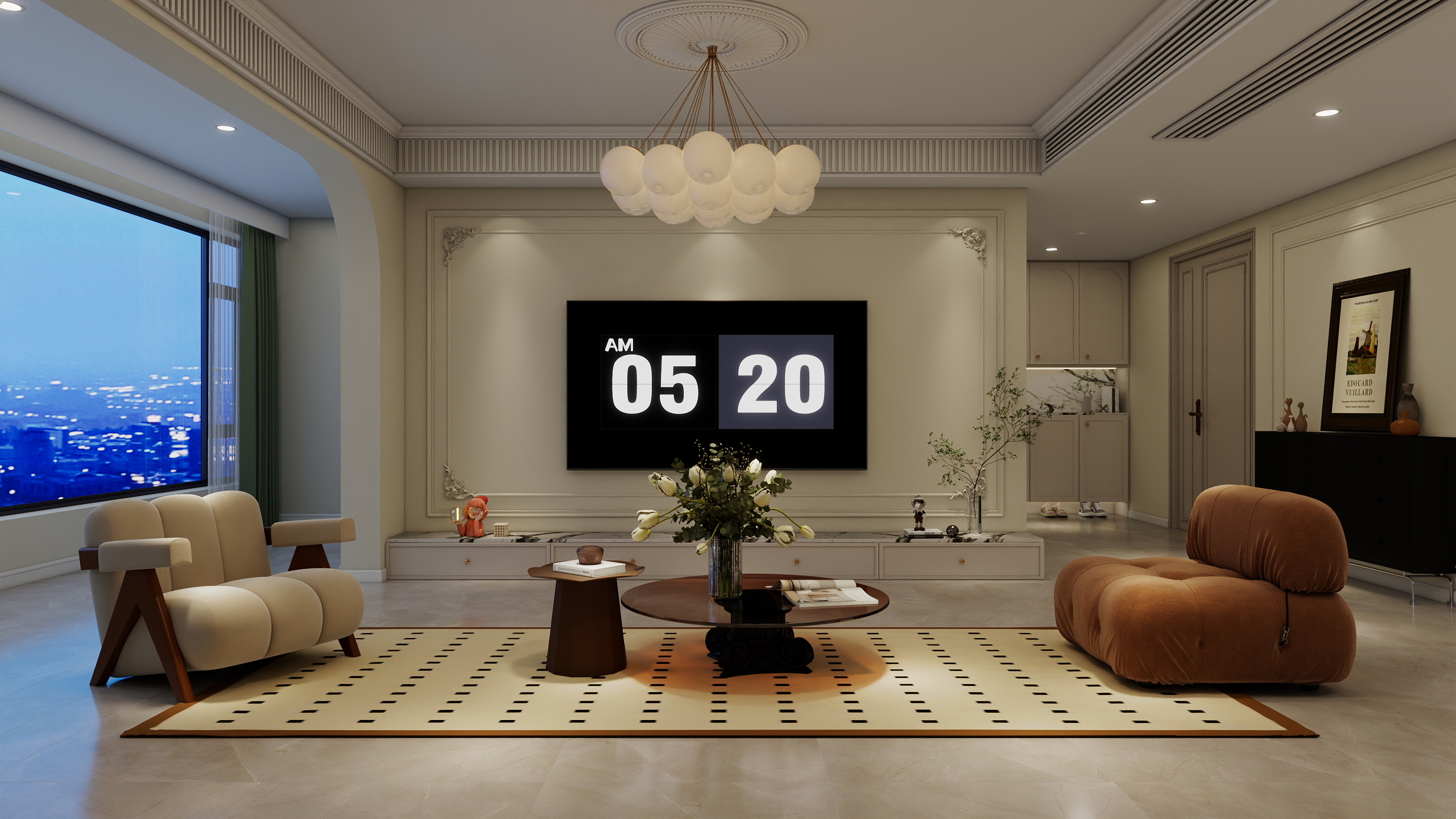 Z-M4356-法式奶油-装修设计方案