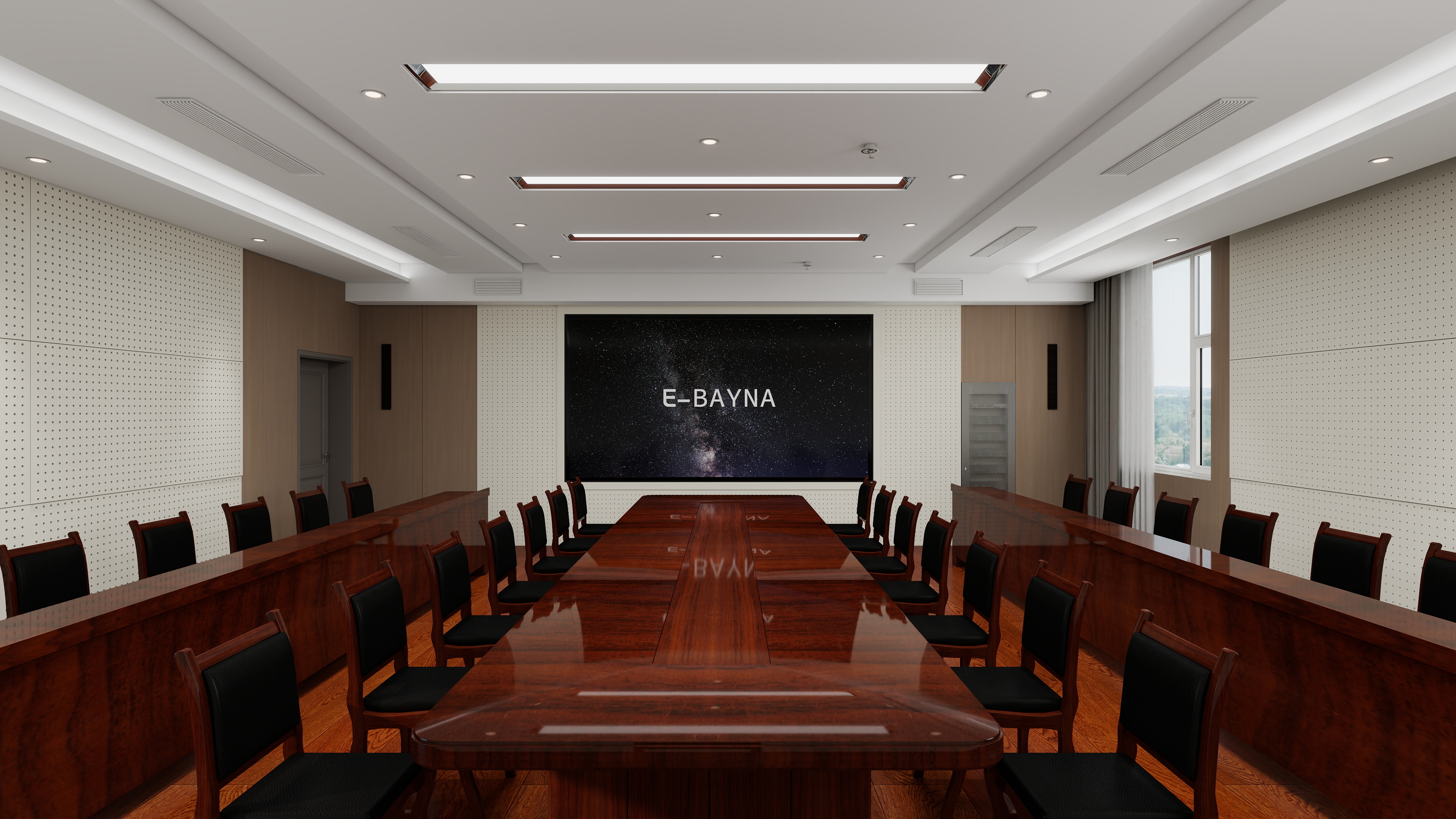 室内设计王红敏-滨城融媒  701-全面墙板-装修设计方案