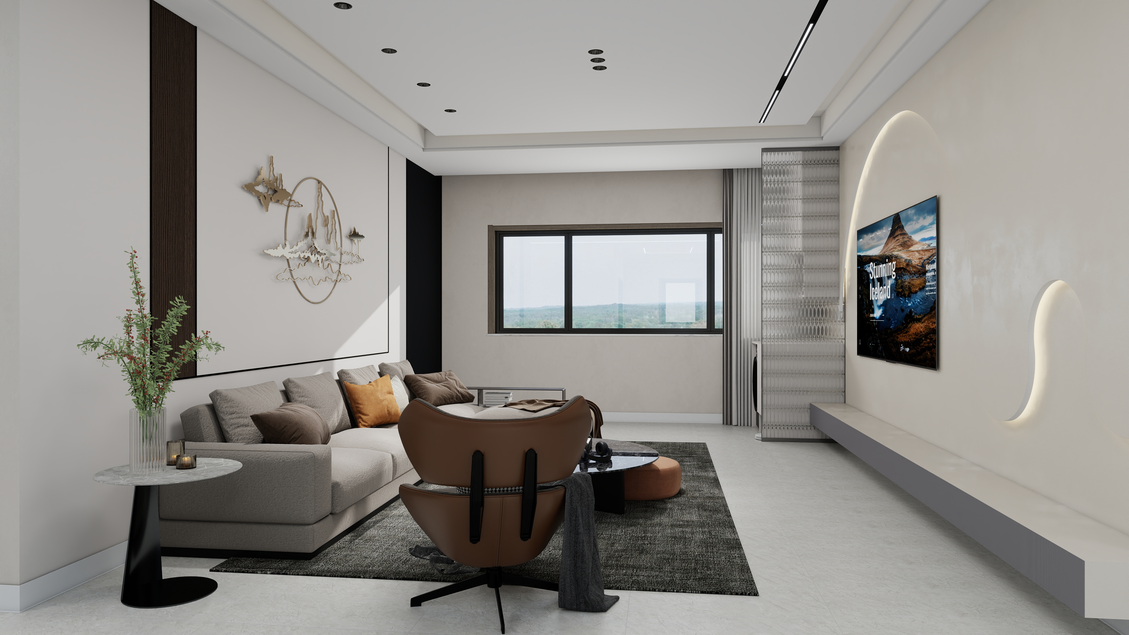 江湖行路人--金昌金悦府122户型-装修设计方案