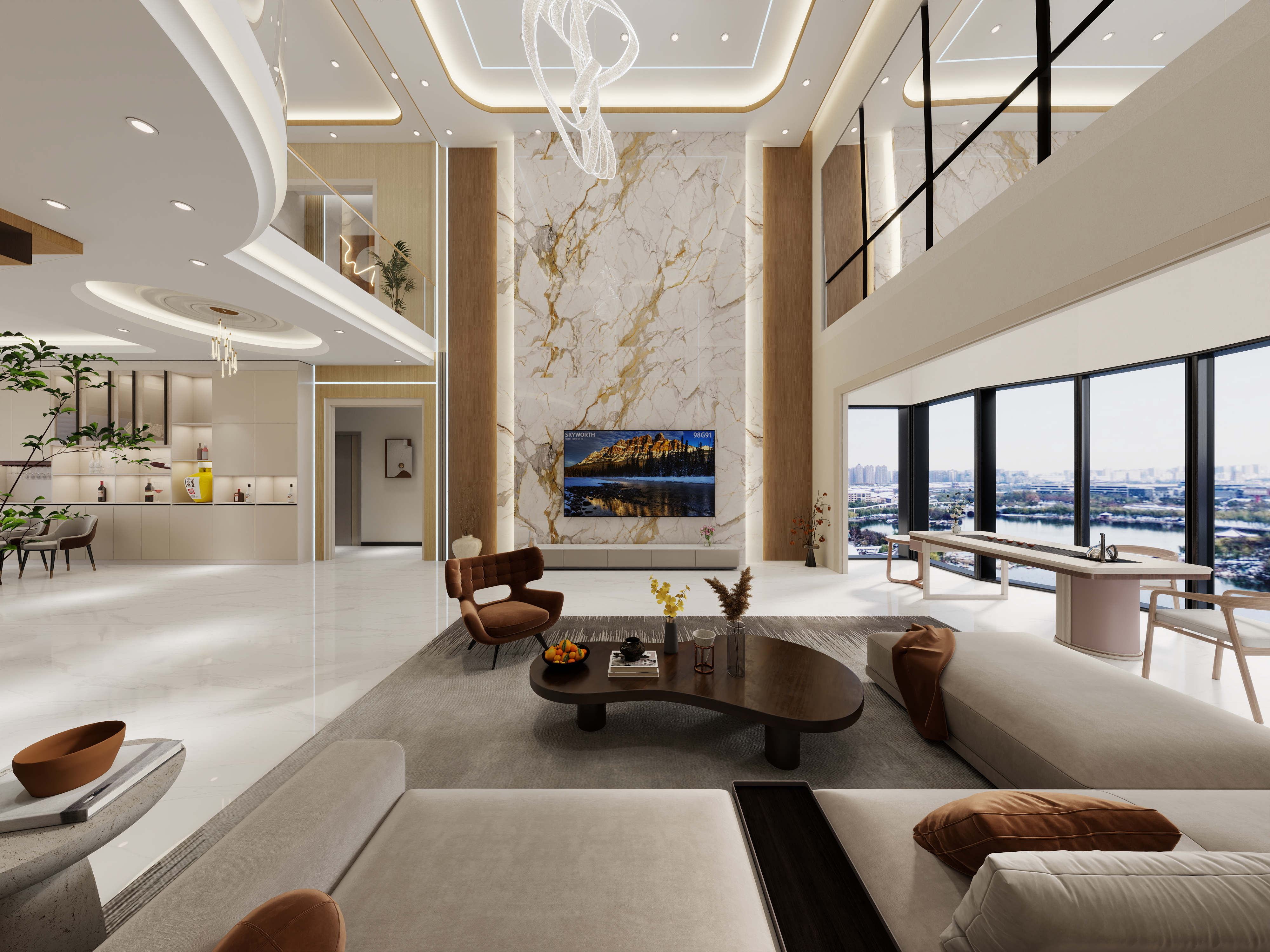 TRAU清静-向阳而生---现代简约复式楼-装修设计方案