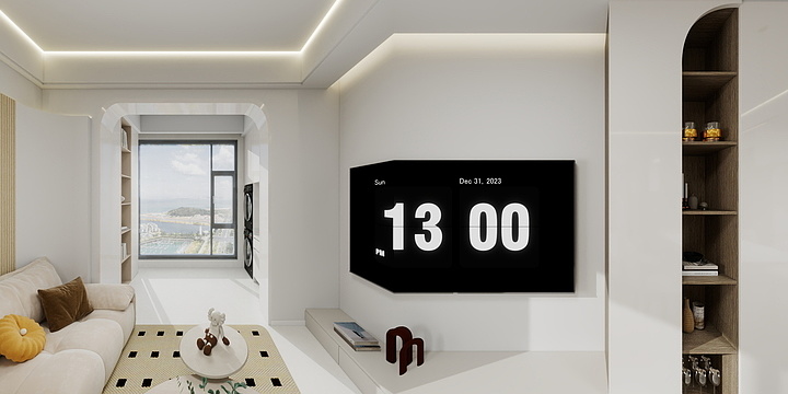 木木是王木木-方景和苑方案72效果-装修设计方案