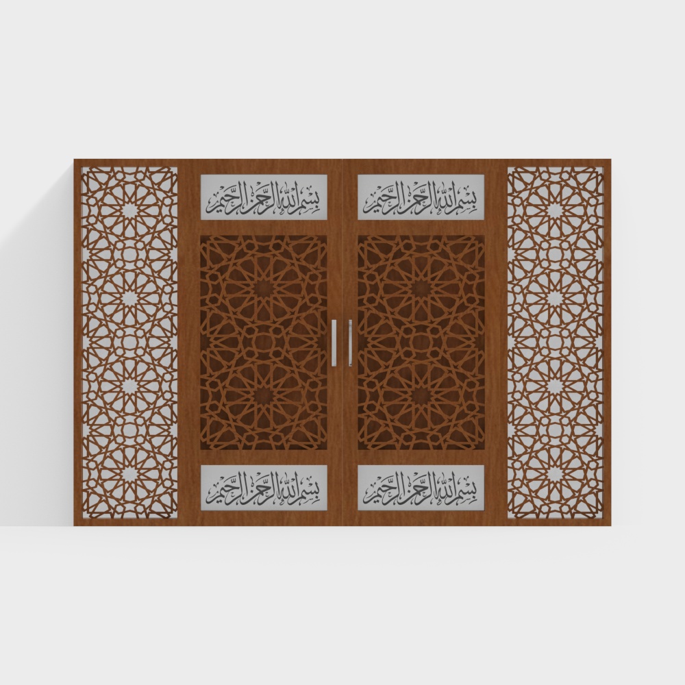 pintu kayu3D模型