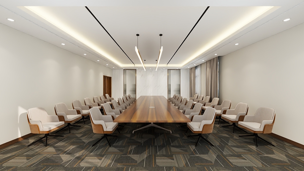 沈晓春 spring-辽阳曙光小会议室-装修设计方案