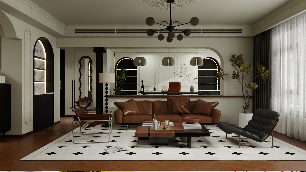 147****2658dCMn-未命名方案-法式奶油客厅-装修设计方案