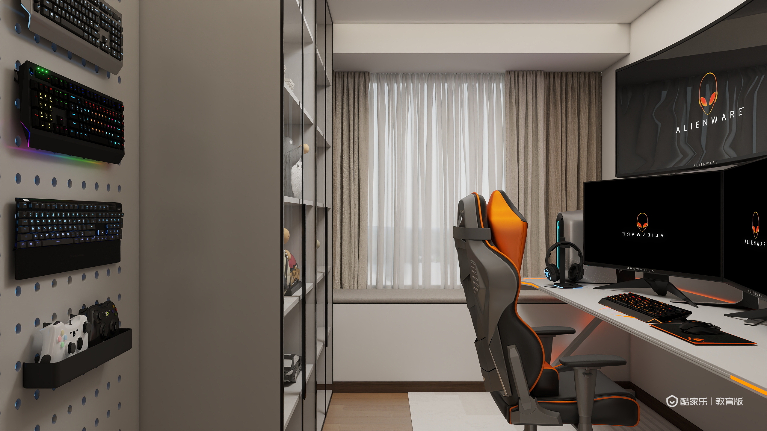 潘启溢-沈阳建筑大学-潘启溢装修效果图