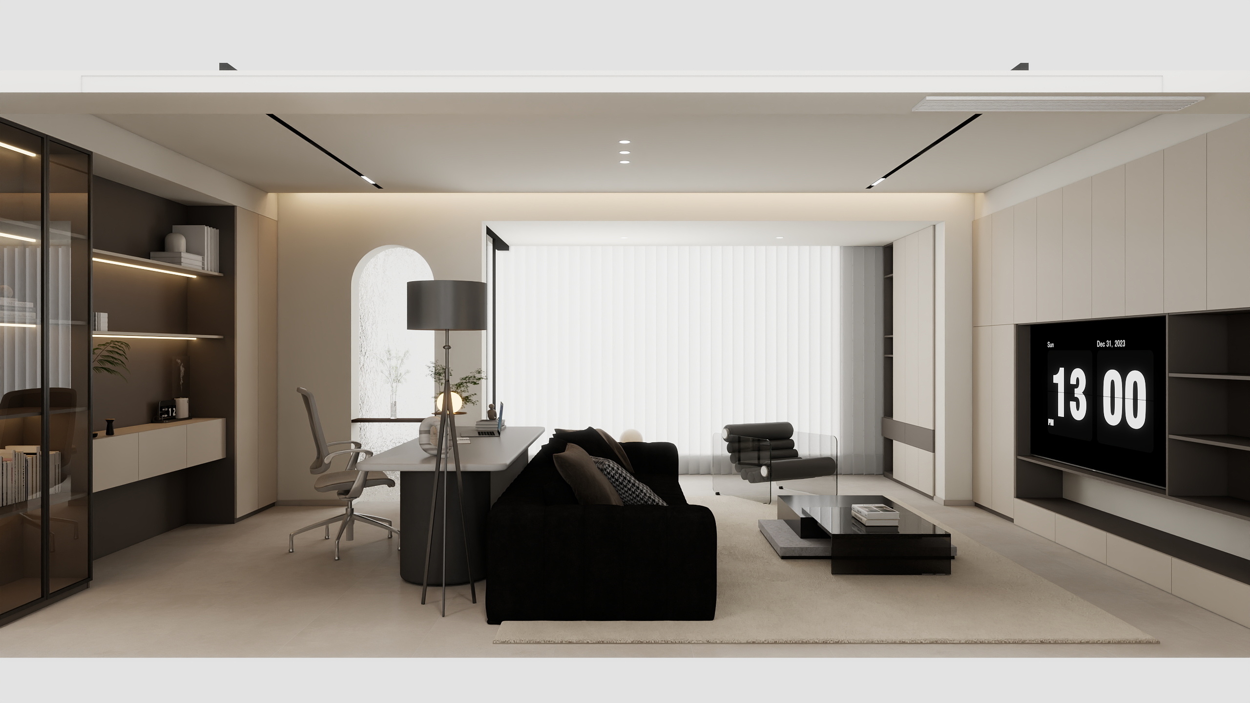 zzZiv-现代简约124㎡3室-装修设计方案